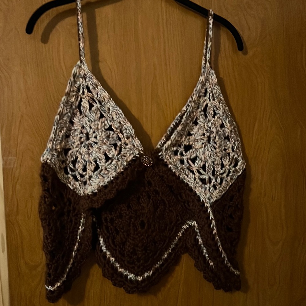 Crochet Handmade Boho Vest